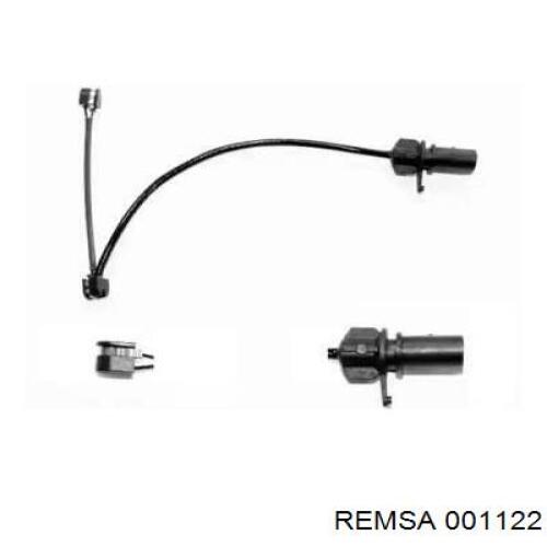 001122 Remsa Sensor de desgaste de pastillas de freno delantero izquierdo