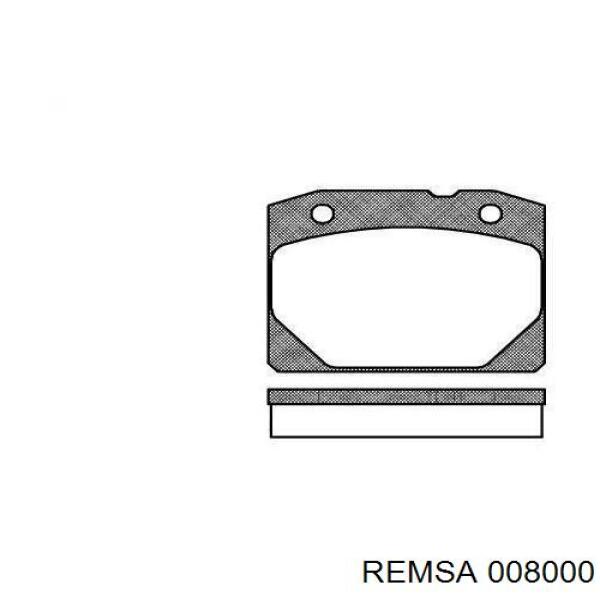 Pastillas freno delanteras Remsa 008000 precio, desde 23,69 EUR