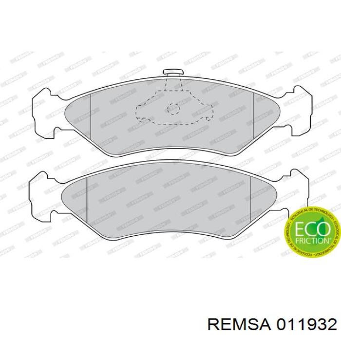 Pastillas de freno delanteras Ford Escort 4 GAF, AWF, ABFT