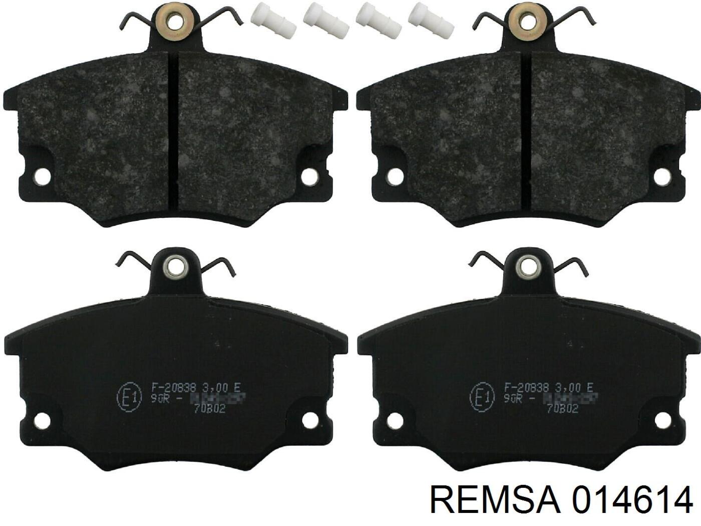 Pastillas de freno delanteras Fiat Tipo 160