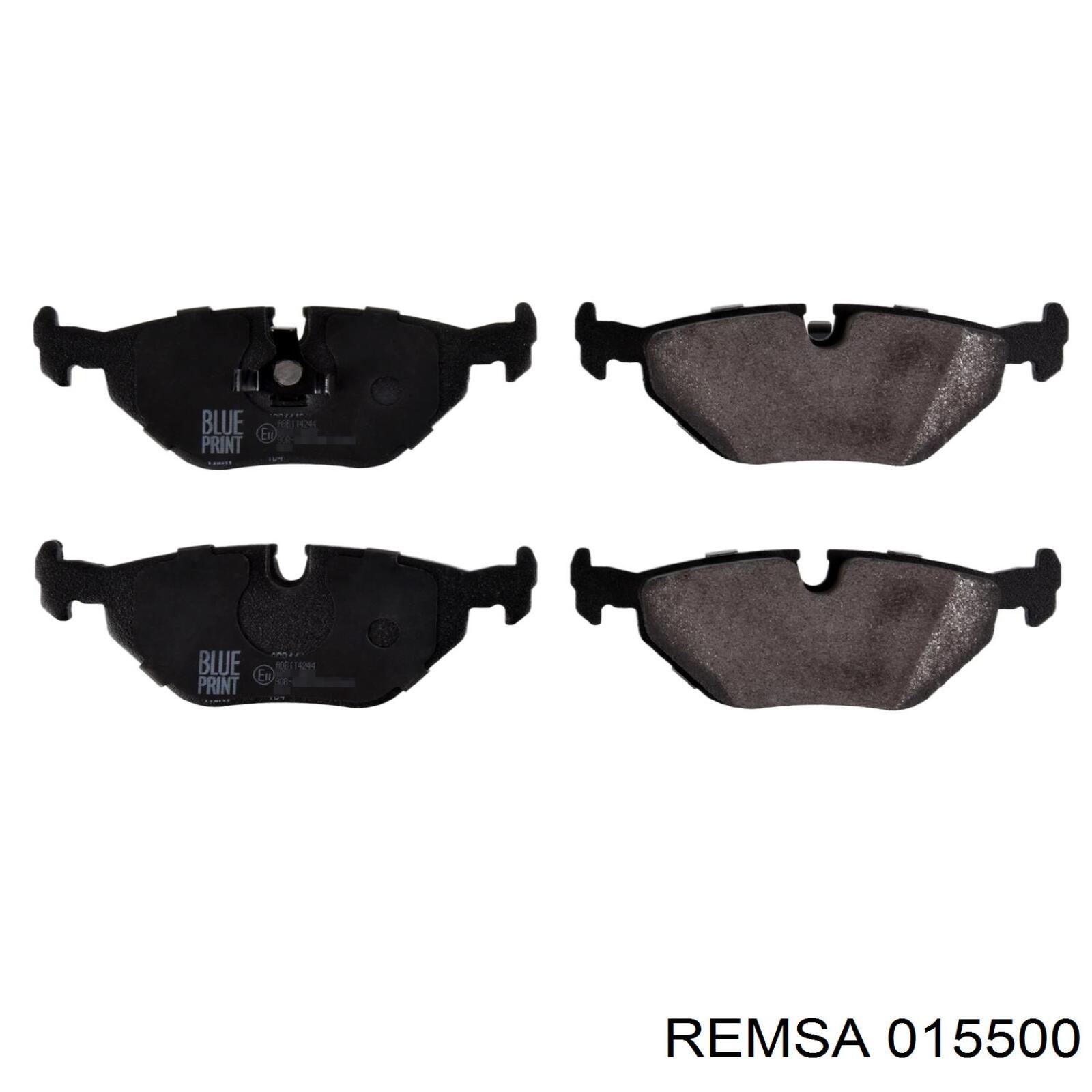 Pastillas de freno traseras BMW 5 E28