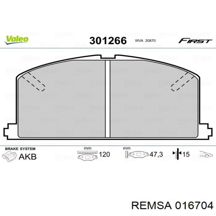 Pastillas de freno delanteras Toyota Celica T16