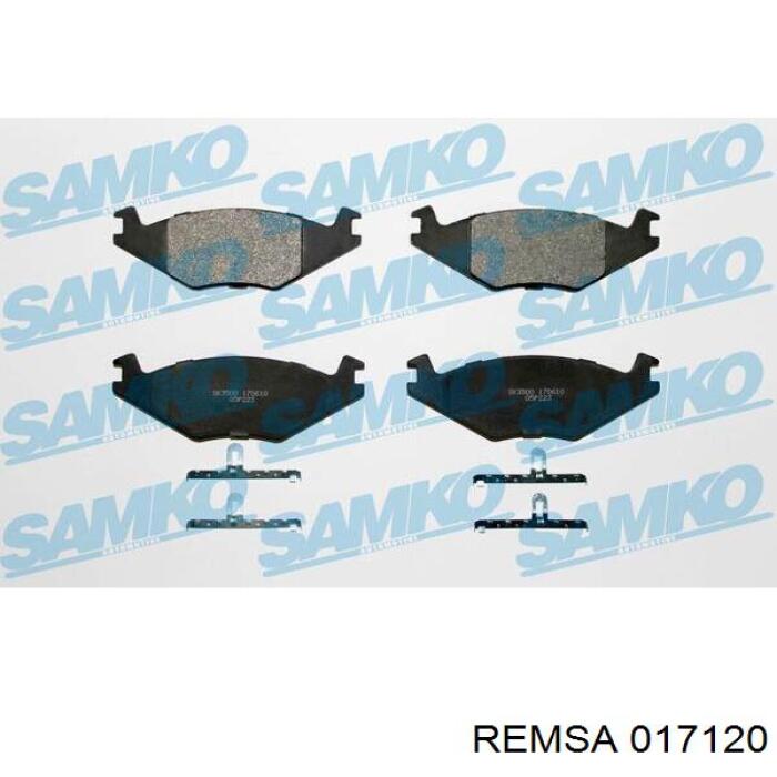 Comprar 017120 Remsa Pastillas delanteras de freno