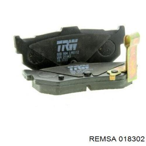 Comprar 018302 Remsa Pastillas de freno traseras