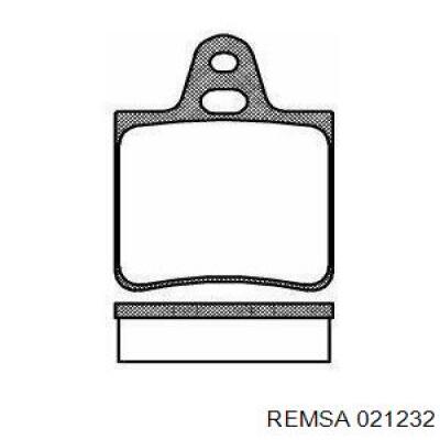 Pastillas de freno delanteras Mazda 323 BA