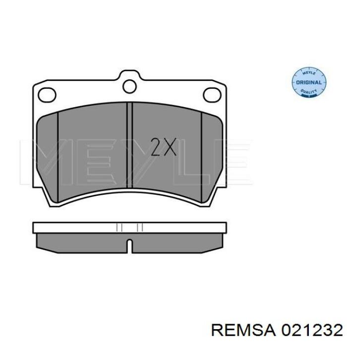 Pastillas de freno delanteras Mazda 323 BA