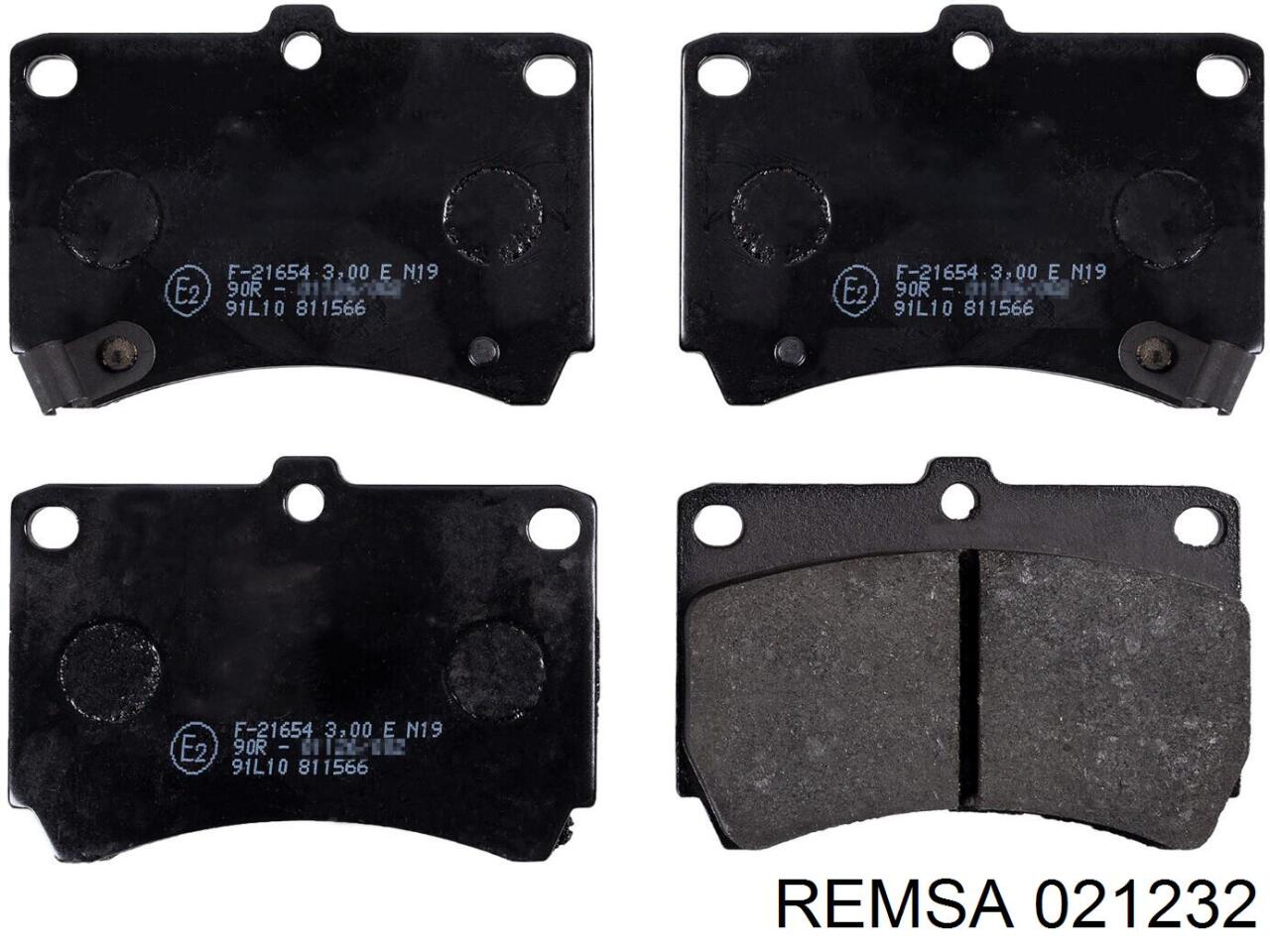 Pastillas de freno delanteras Mazda 323 BA
