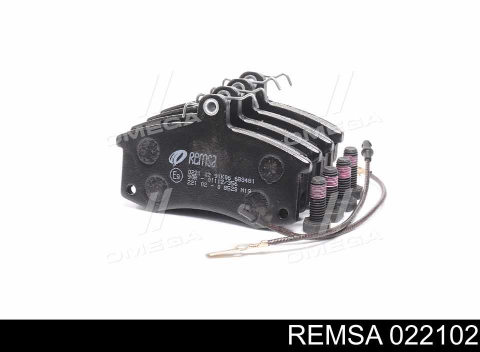 Comprar 022102 Remsa Pastillas delanteras de freno