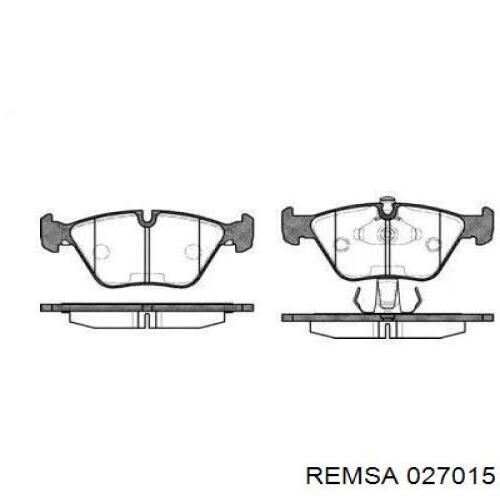 0270.15 Remsa pastillas de freno delanteras