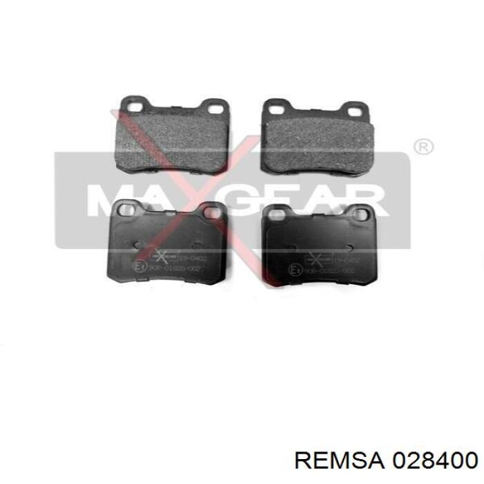 Comprar 028400 Remsa Pastillas delanteras de freno