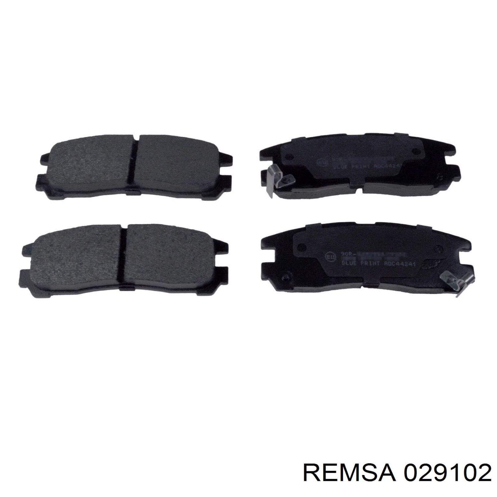 Pastillas freno traseras Remsa 029102 precio, desde 28,32 USD