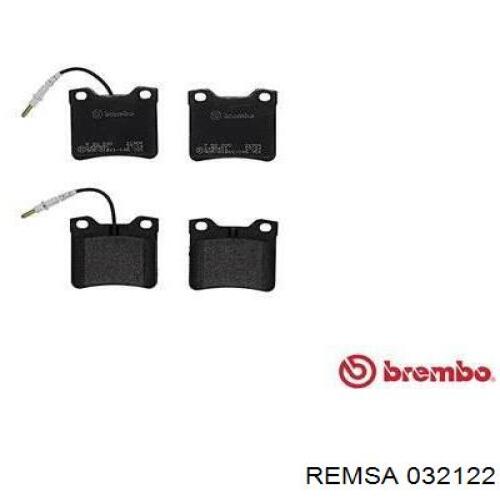 Pastillas traseras de freno Remsa 032122 precio, desde 21,00 EUR