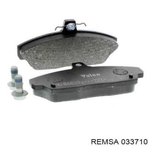 Pastillas de freno delanteras Remsa 033710