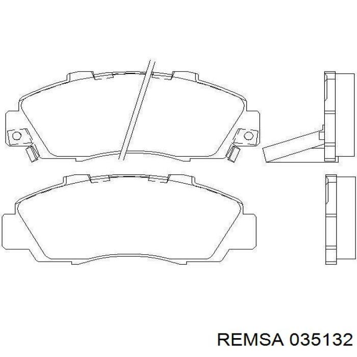 Pastillas de freno delanteras Honda CR-V 1 RD