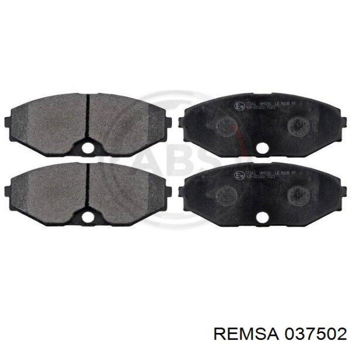 037502 Remsa Pastillas delanteras