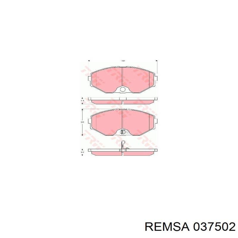 Pastillas freno delanteras Remsa 037502 precio, desde 28,82 EUR