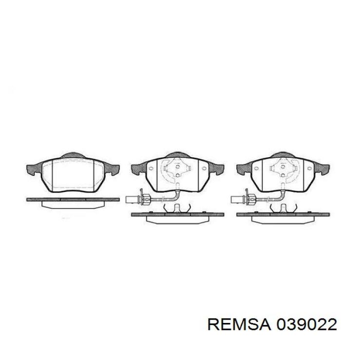 Pastillas freno delanteras Remsa 039022 precio, desde 30,87 EUR