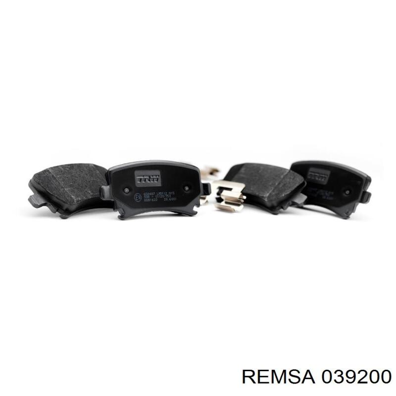Pastillas de freno delanteras Remsa 039200