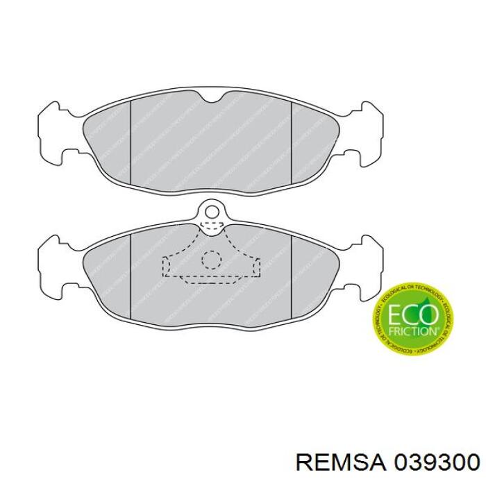 Pastillas freno delanteras Remsa 039300 precio, desde 23,09 EUR
