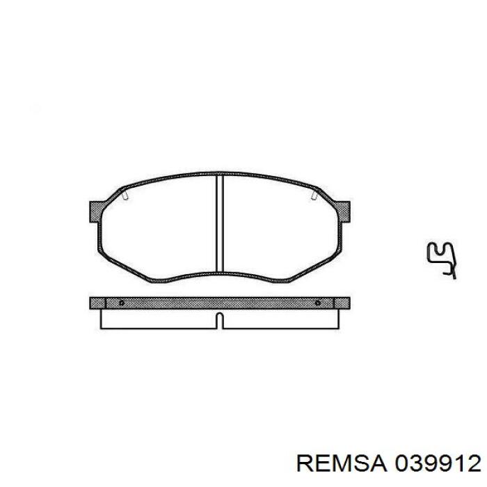 Pastillas traseras Mazda TAY22643Z