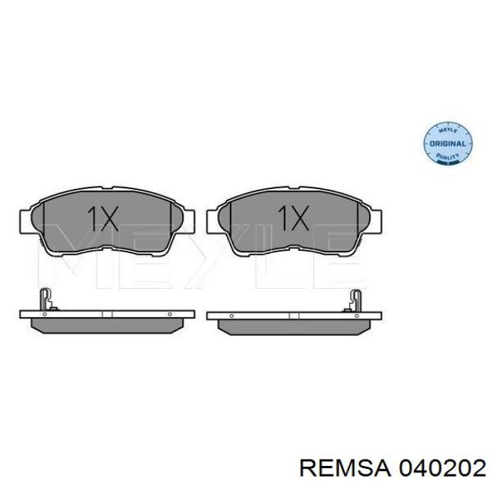 Pastillas freno delanteras Remsa 040202 precio, desde 22,30 EUR