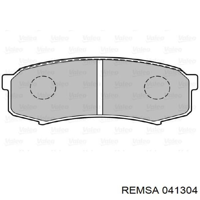 041304 Remsa Pastillas freno traseras