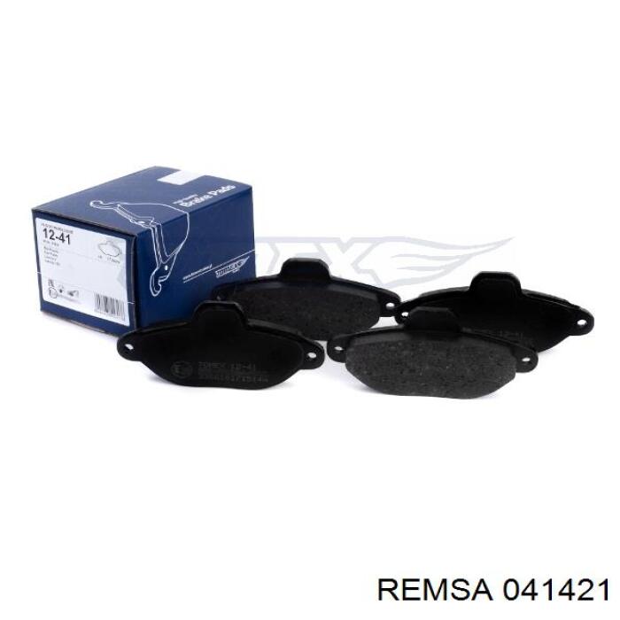Pastillas de freno delanteras Remsa 041421