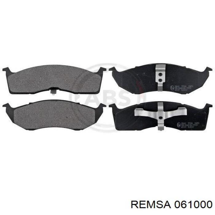 Pastillas de freno delanteras Remsa 061000
