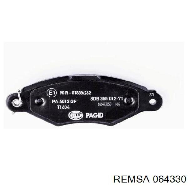 Pastillas de freno delanteras Renault Kangoo 1 KC0, KC1