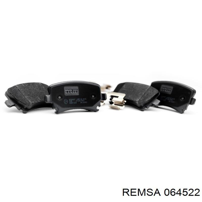 Comprar 064522 Remsa Pastillas delanteras de freno