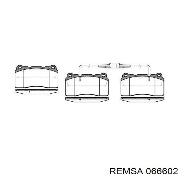 Pastillas freno delanteras Remsa 066602 precio, desde 35,56 EUR