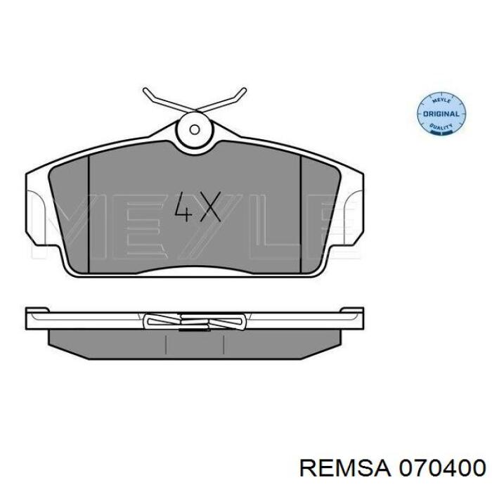 Pastillas de freno delanteras Nissan Primera P11
