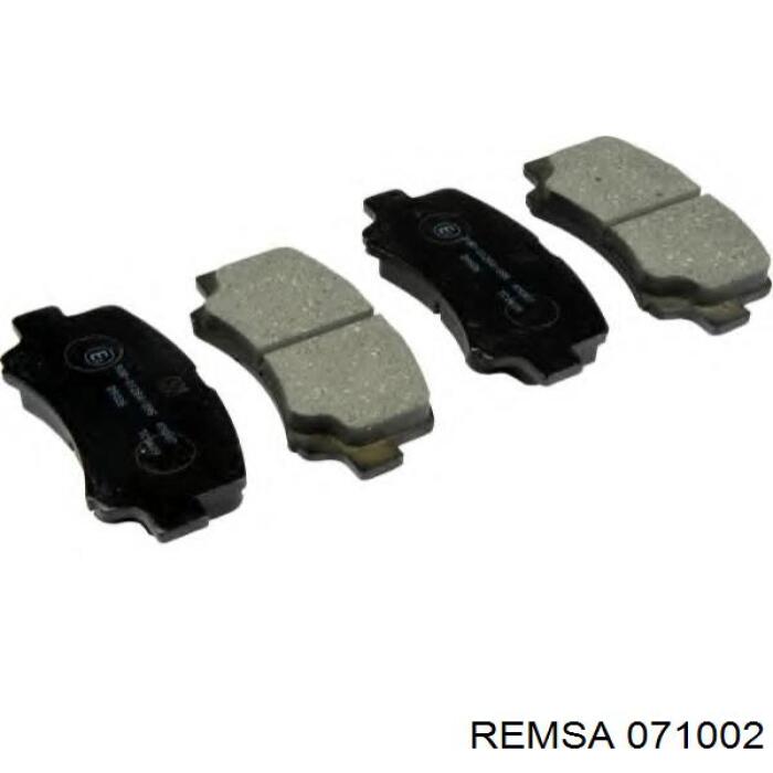 Comprar 071002 Remsa Pastillas delanteras de freno