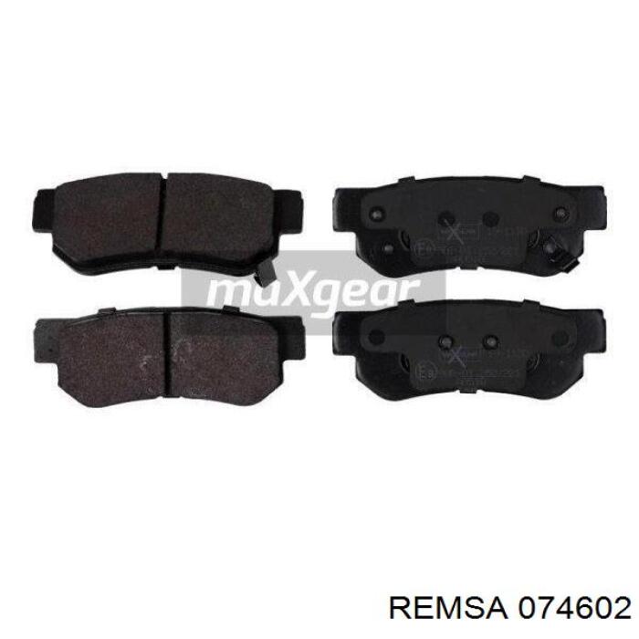 Pastillas traseras de freno Remsa 074602 precio, desde 26,31 EUR