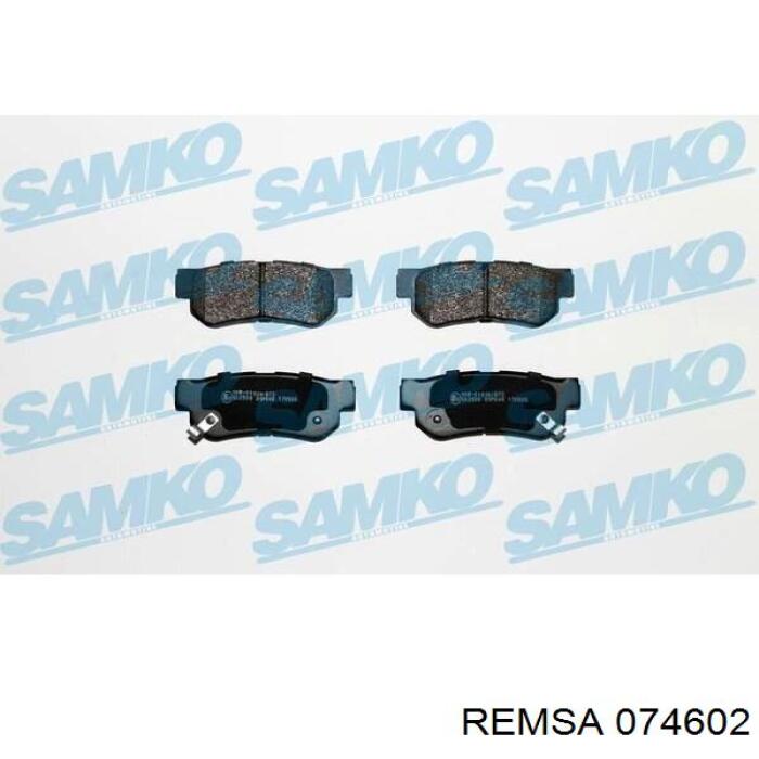 Comprar 074602 Remsa Pastillas de freno traseras