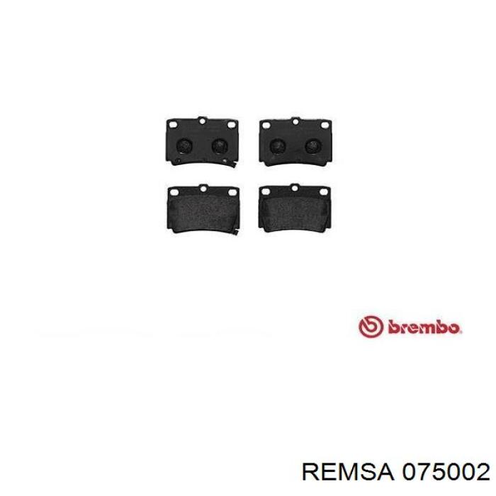 Pastillas traseras de freno Remsa 075002 precio, desde 25,98 EUR