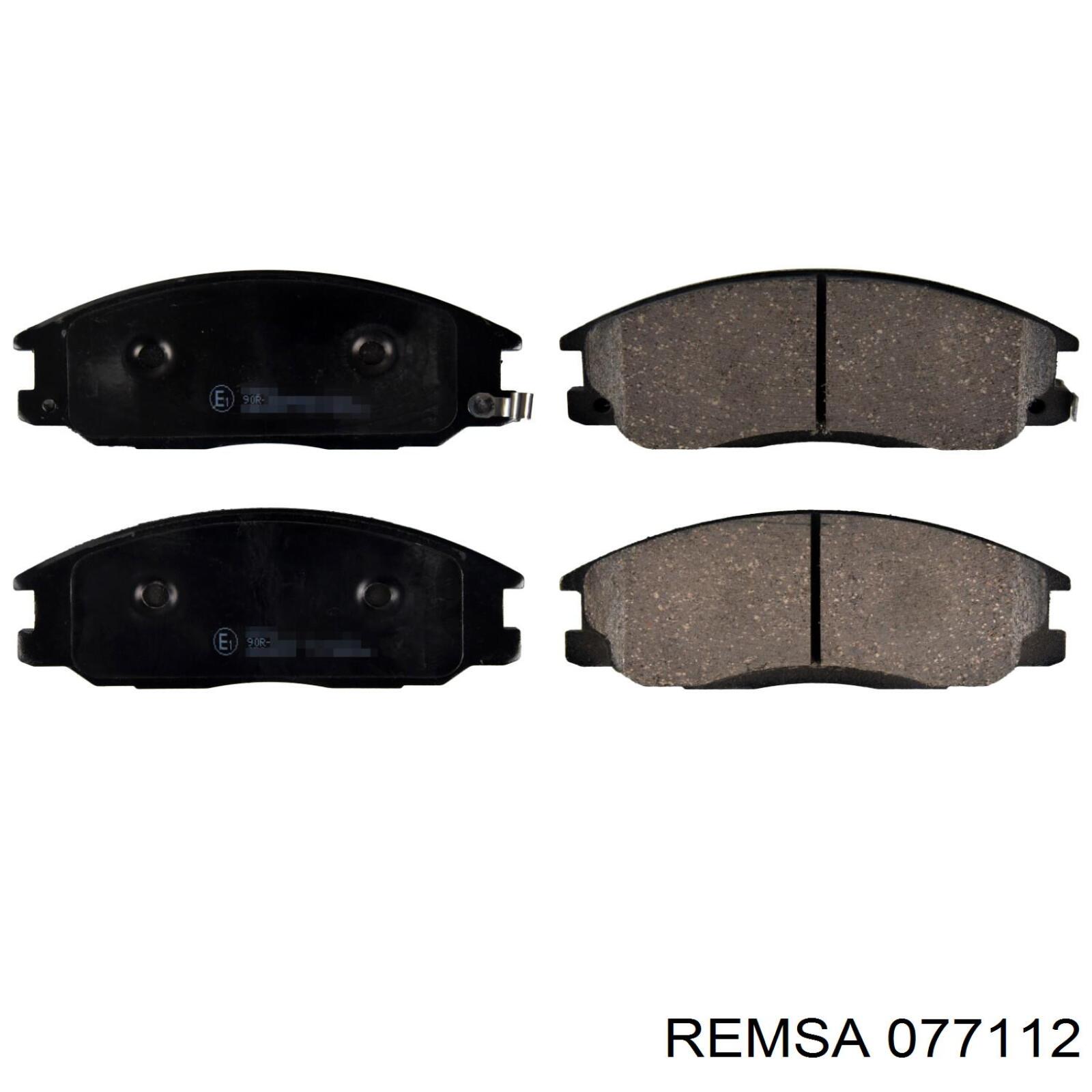 Pastillas freno delanteras Remsa 077112 precio, desde 28,91 EUR