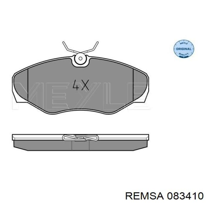 Pastillas de freno delanteras Renault Trafic 2 FL