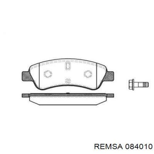 Comprar 084010 Remsa Pastillas delanteras de freno