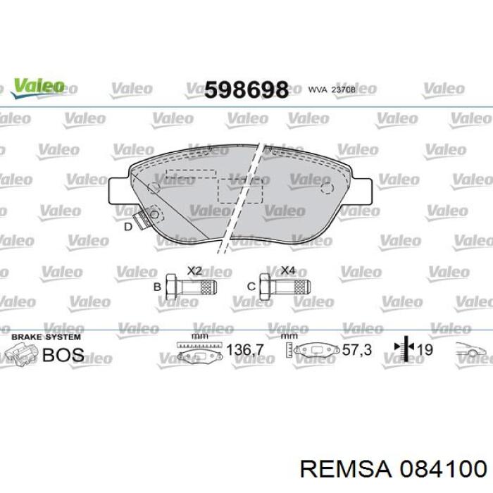 Pastillas de freno delanteras Citroen C3 1 FC
