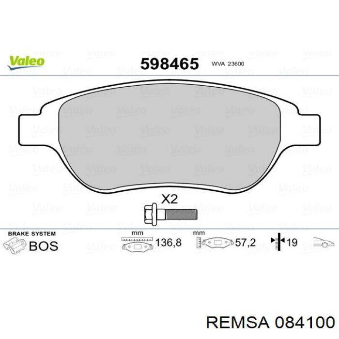 Pastillas de freno delanteras Citroen C3 1 FC