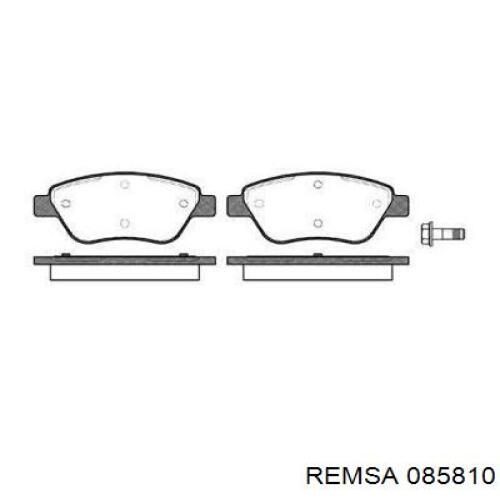 Pastillas de freno delanteras Remsa 085810