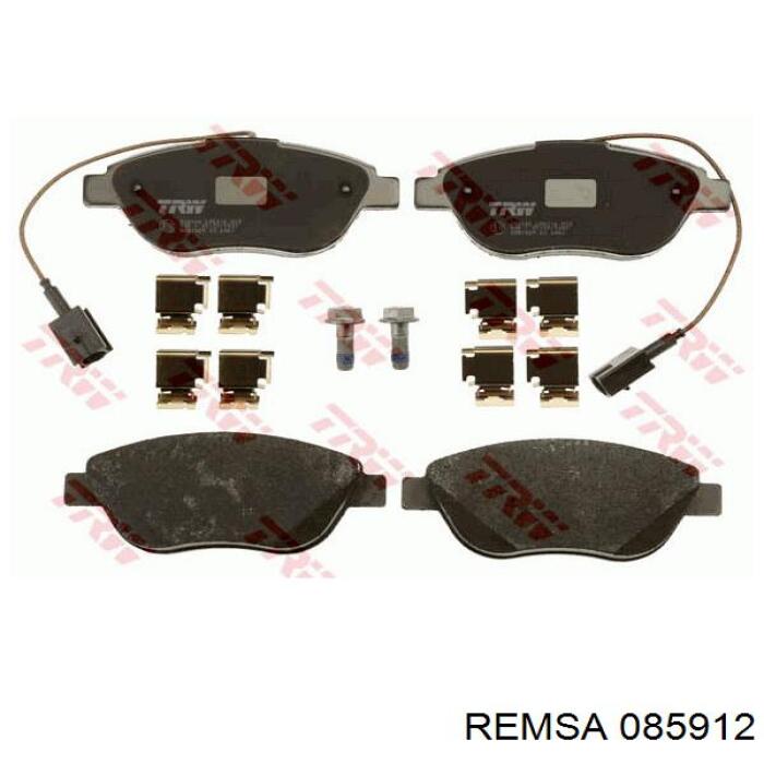 085912 Remsa Pastillas delanteras