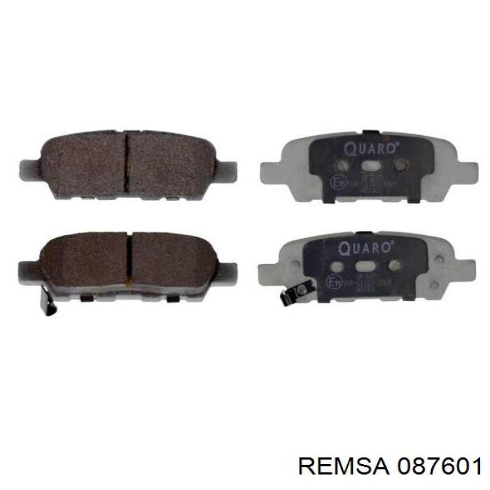 Pastillas de freno traseras 087601 Remsa
