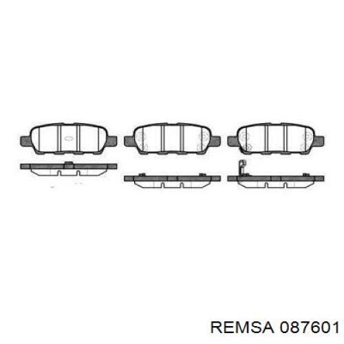 Pastillas traseras Remsa 087601