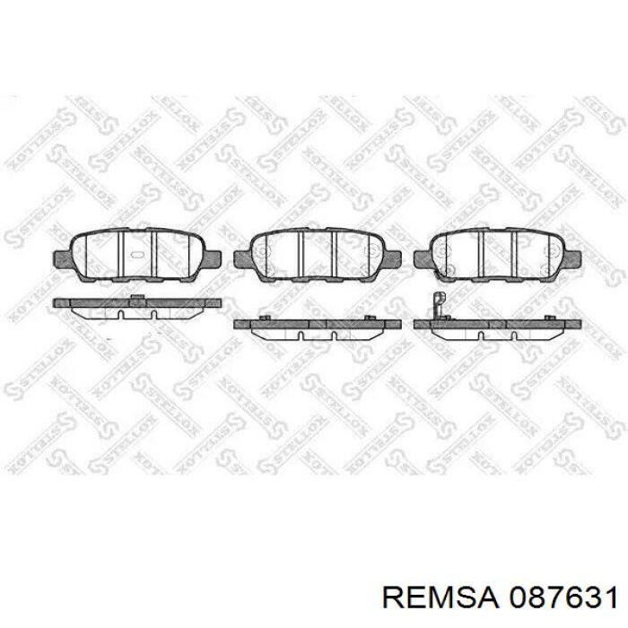 Pastillas traseras de freno Remsa 087631 precio, desde 19,53 EUR