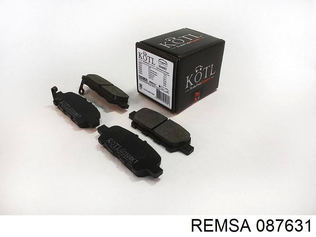 Comprar 087631 Remsa Pastillas de freno traseras