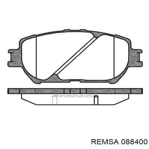 Pastillas freno delanteras Remsa 088400 precio, desde 50,73 EUR