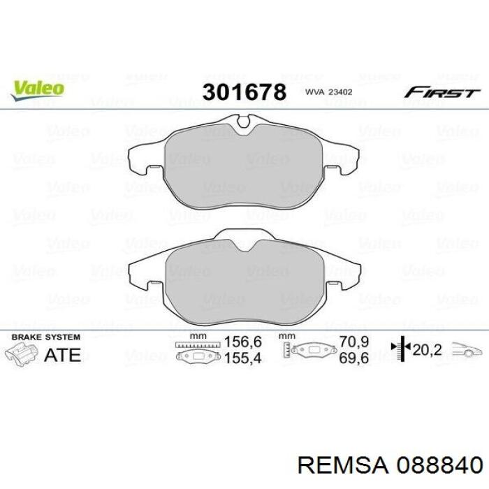 Pastillas de freno delanteras Opel Vectra