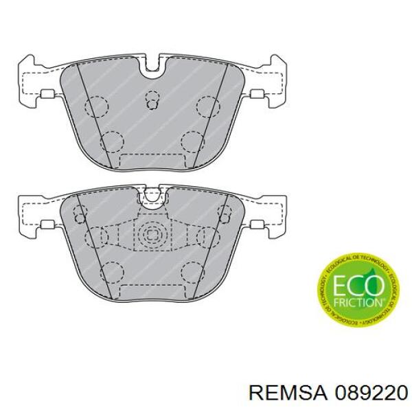 Comprar 089220 Remsa Pastillas de freno traseras